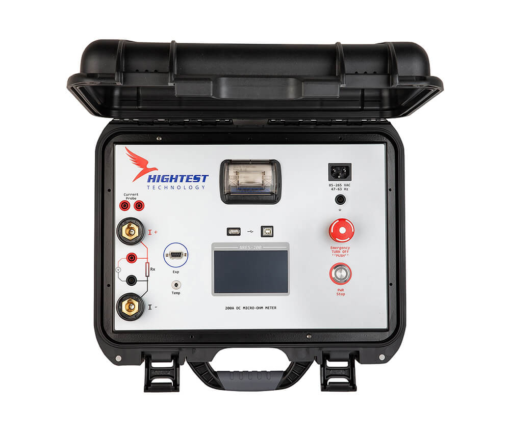 ARES 200, 200 A Micro ohm meter is Micro Ohmmeter Calibration Services